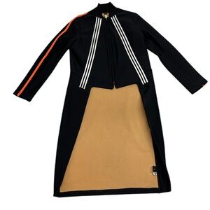 Y-3 Yohji Yamamoto x Adidas Full-Zip Long Track Coat